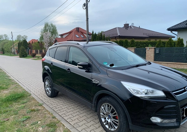 Ford Kuga cena 52500 przebieg: 166200, rok produkcji 2013 z Ostrołęka małe 254